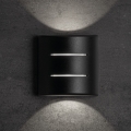 Aplique de pared LED para exterior REFAZI LED/6W/230V IP54, negro