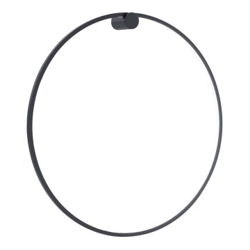 Aplique de pared LED SATURNO LED/46W/230V, Ø 80 cm, IP44, negro