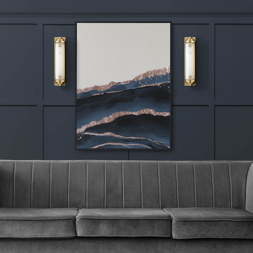 Aplique de pared LORENZO 2xE14/40W/230V dorado