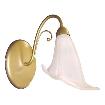 Aplique de pared MARCELLO 1xE14/10W/230V dorado