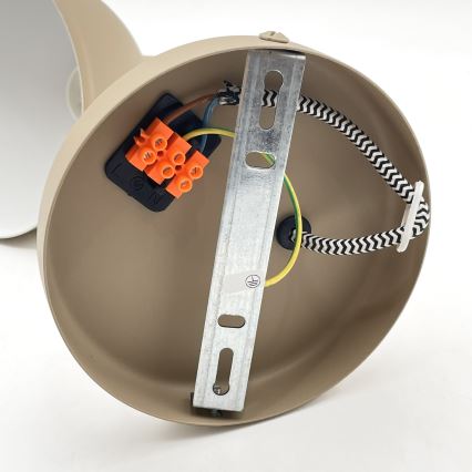 Aplique de pared MARCELLO 1xE27/15W/230V beige