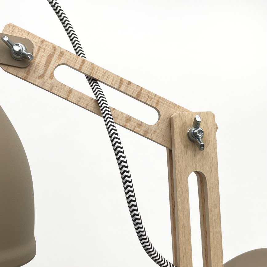 Aplique de pared MARCELLO 1xE27/15W/230V beige