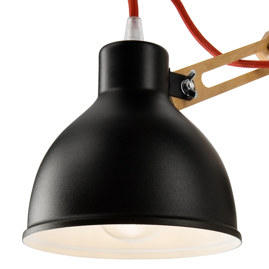 Lámpara de pared MARCELLO 1xE27/60W/230V haya
