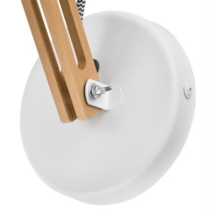 Lámpara de pared MARCELLO 1xE27/60W/230V haya