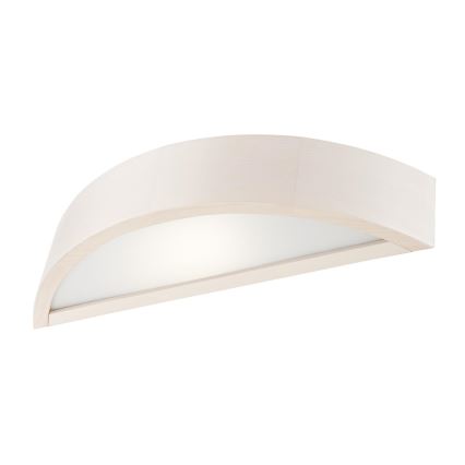 Aplique de pared NATURAL 1xE27/60W/230V pino/crema