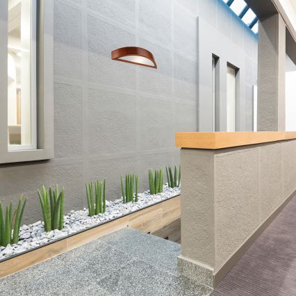 Aplique de pared NATURAL 1xE27/60W/230V pino/marrón