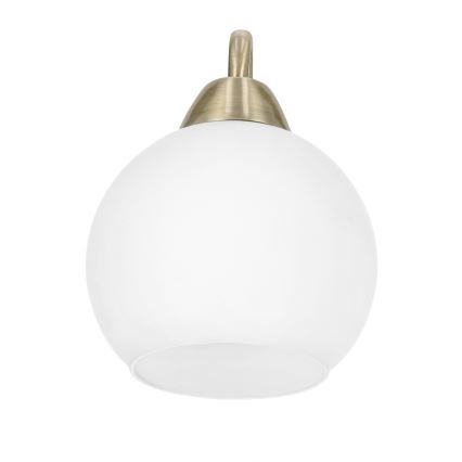 Aplique de pared NESTOR 1xE27/40W/230V acabado en latón