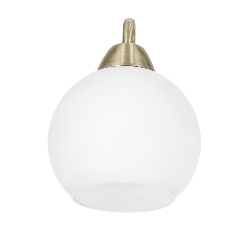Aplique de pared NESTOR 1xE27/40W/230V acabado en latón