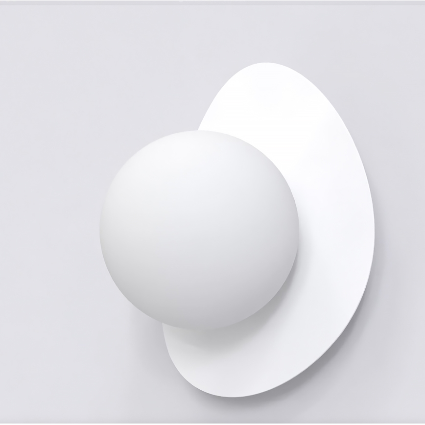 Aplique de pared OVO 1xG9/8W/230V blanco