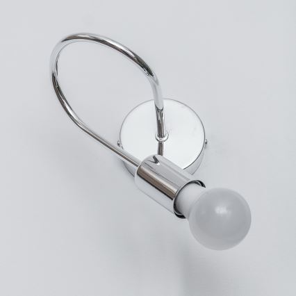 Aplique de pared OXFORD 1xE27/15W/230V acabado cromado brillante