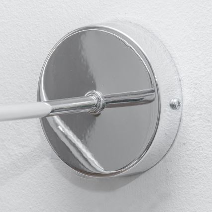 Aplique de pared OXFORD 1xE27/15W/230V acabado cromado brillante