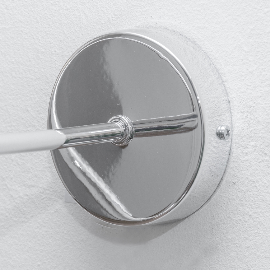 Aplique de pared OXFORD 1xE27/15W/230V acabado cromado brillante