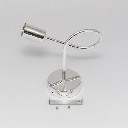 Aplique de pared OXFORD 1xE27/15W/230V acabado cromado brillante