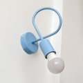 Aplique de pared OXFORD 1xE27/15W/230V azul