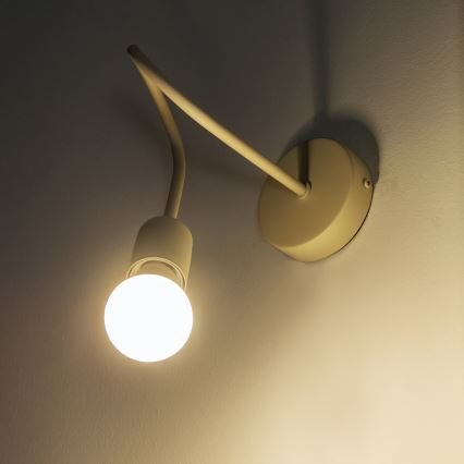 Aplique de pared OXFORD 1xE27/15W/230V color crema