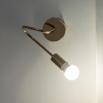 Aplique de pared OXFORD 1xE27/15W/230V dorado