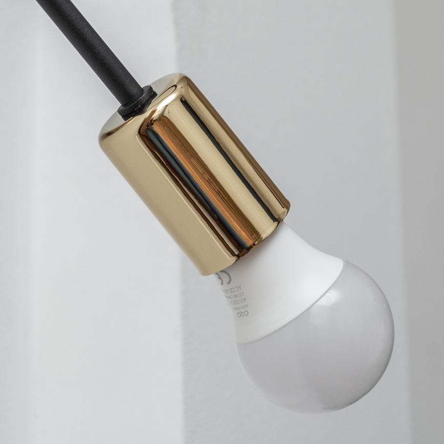 Aplique de pared OXFORD 1xE27/15W/230V dorado/negro