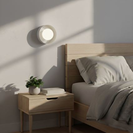 Aplique de pared OZZY 1xG9/8W/230V blanco