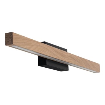 Aplique de pared para baño AQUAVIVA LED/9W/230V 60 cm IP44 roble