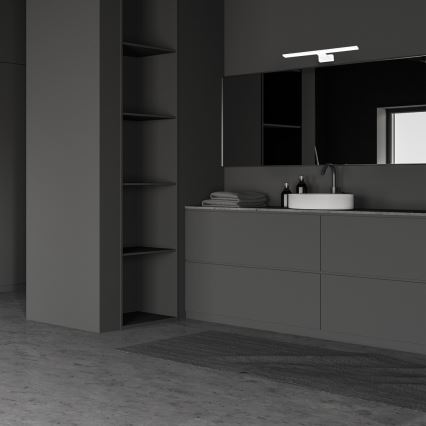 Aplique de pared para baño LED SHINE LED/7W/230V 30 cm IP44 blanco