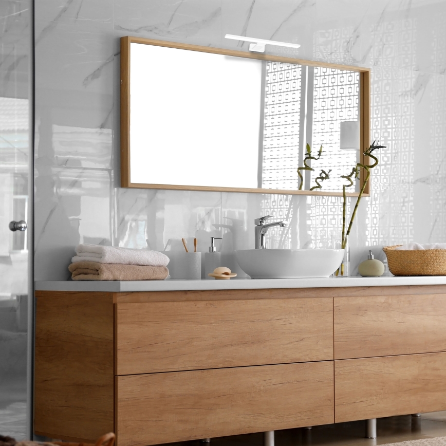 Aplique de pared para baño LED SHINE LED/7W/230V 30 cm IP44 blanco