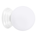 Aplique de pared para baño ZORI 1xG9/8W/230V IP44 blanco