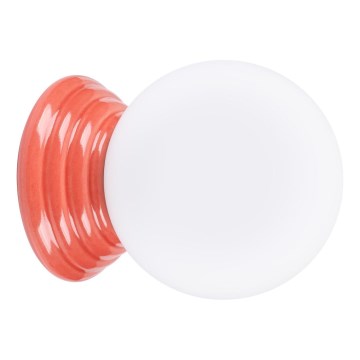 Aplique de pared para baño ZORI 1xG9/8W/230V IP44 rosa