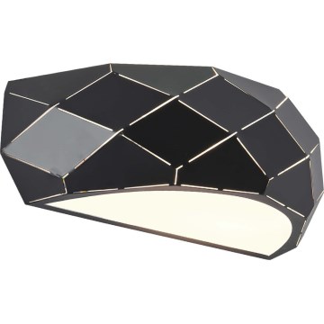 Aplique de pared REUS 1xE27/40W/230V negro