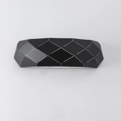 Aplique de pared REUS 1xE27/40W/230V negro