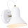 Aplique de pared tipo foco ASTAMA 1xE27/40W/230V blanco/latón