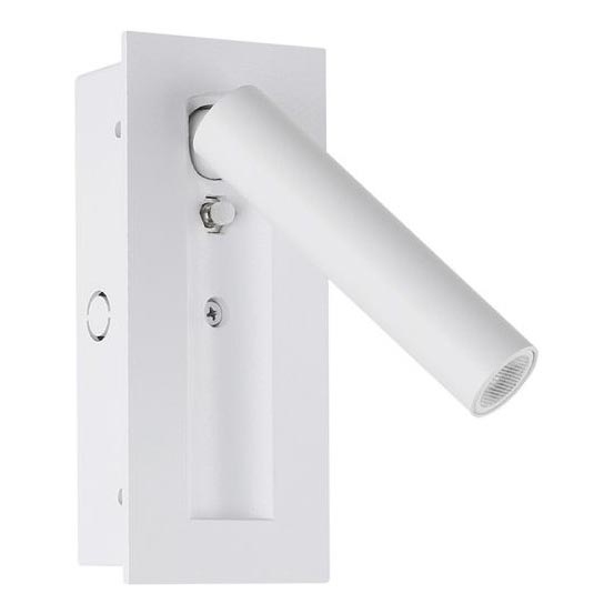 Aplique de pared tipo foco LED/2W/230V 3000K blanco