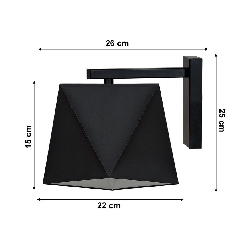 Aplique DIAMENT 1xE27/60W/230V