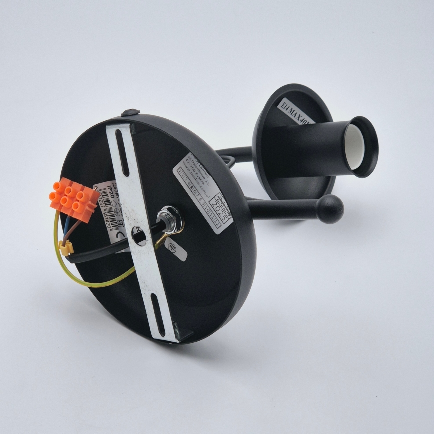 Aplique DONATO 1xE14/40W/230V negro