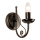 Aplique DONATO 1xE14x40W/230V pátina