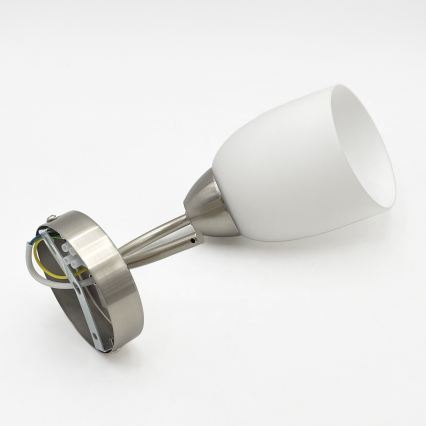 Aplique DONNA 1xE27/60W/230V níquel