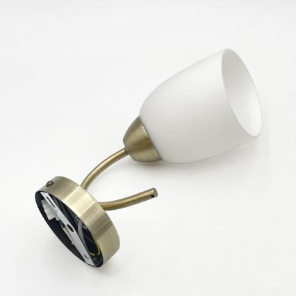 Aplique DONNA 1xE27/60W/230V pátina