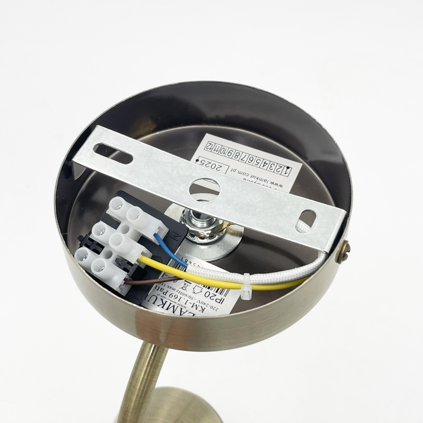 Aplique DONNA 1xE27/60W/230V pátina