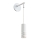 Aplique DRILL 1xGU10/4W/230V blanco