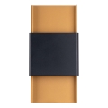 Aplique DURLIN 2xG9/8W/230V dorado/negro