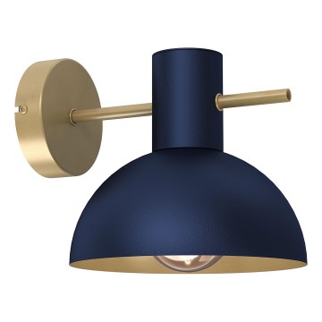 Aplique ESTATE MINI 1xE27/15W/230V azul