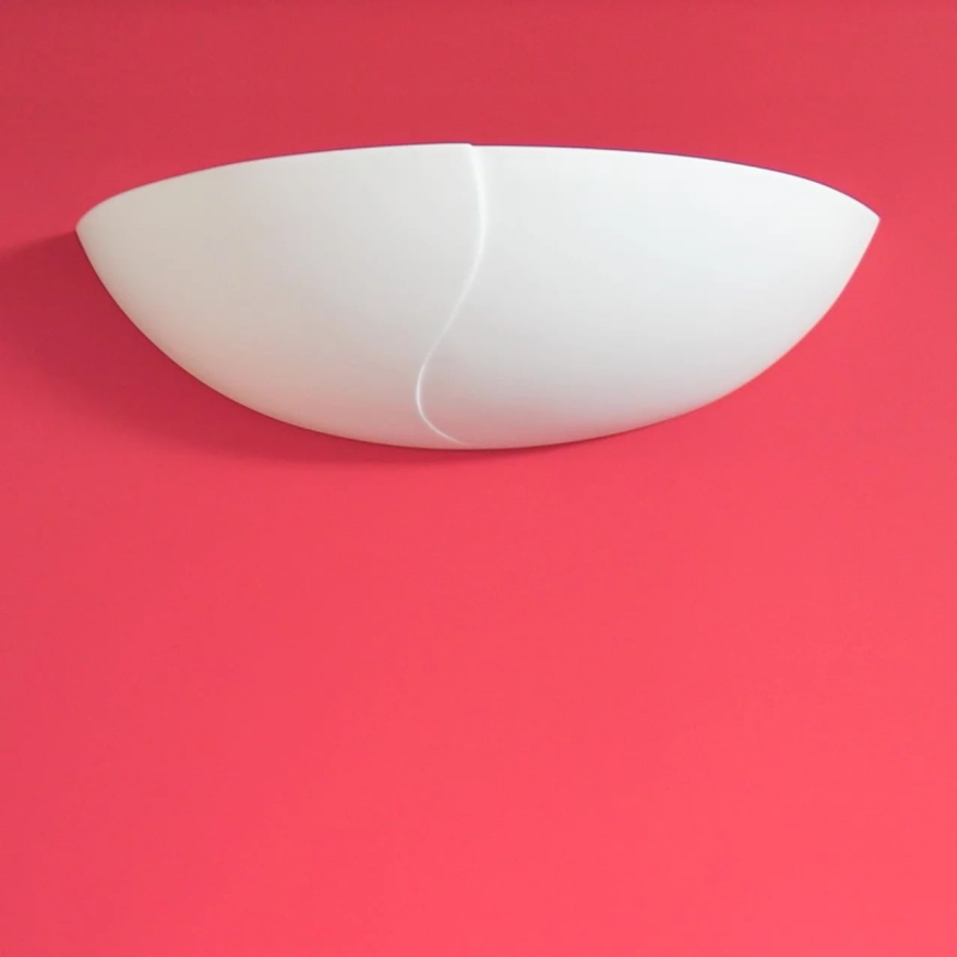Aplique FALA 1xE14/12W/230V yeso/blanco
