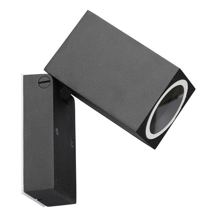 Aplique flexible de exterior 1xGU10/35W/230V IP44 negro