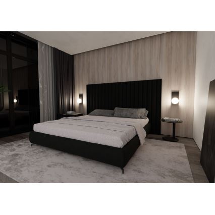 Aplique FORM 1xE14/10W/230V negro