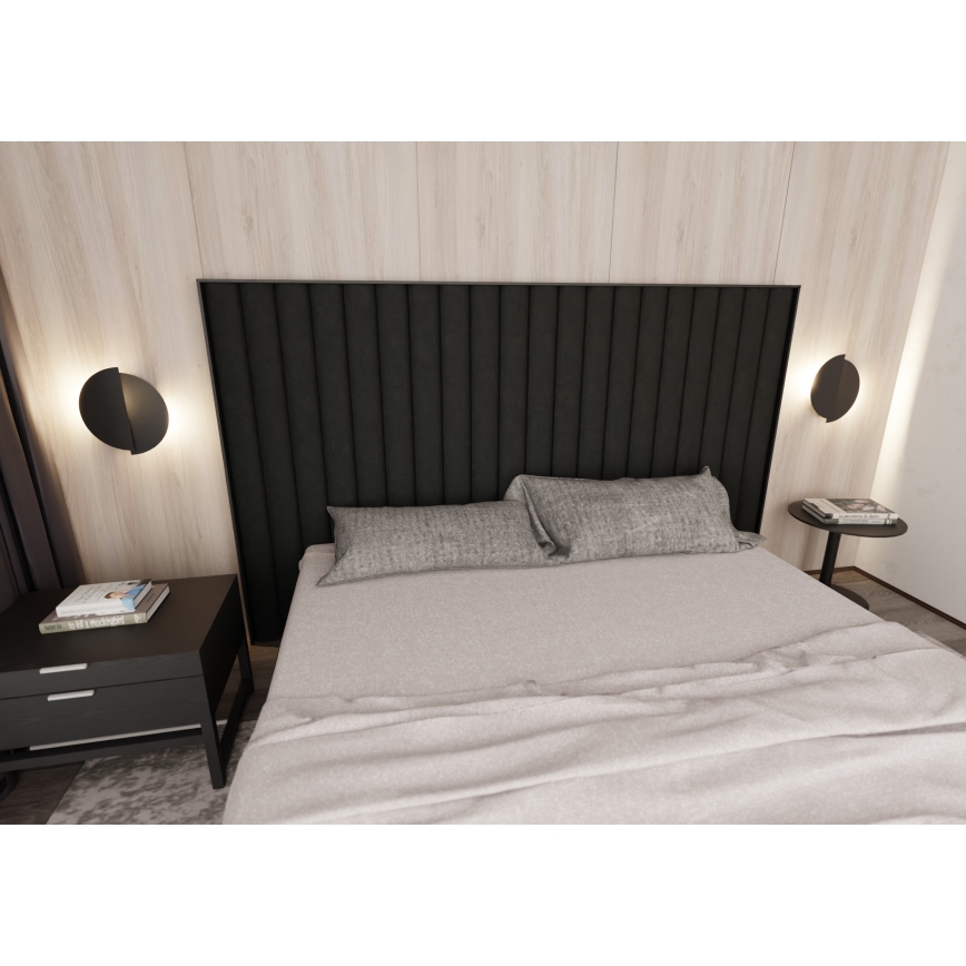 Aplique FORM 1xG9/8W/230V negro