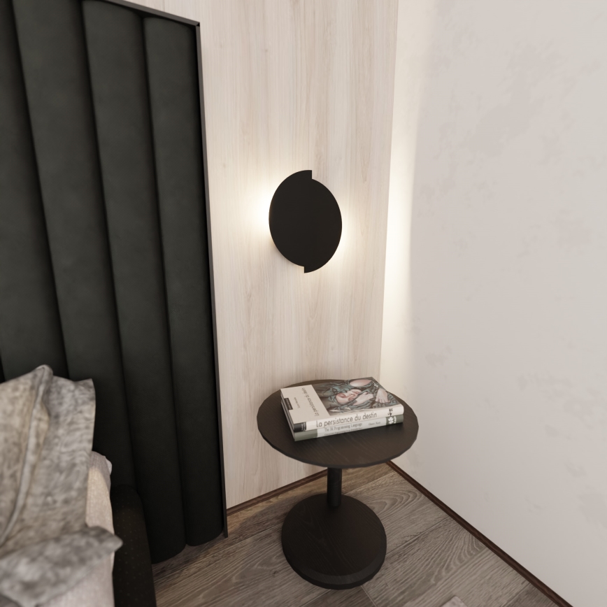 Aplique FORM 1xG9/8W/230V negro
