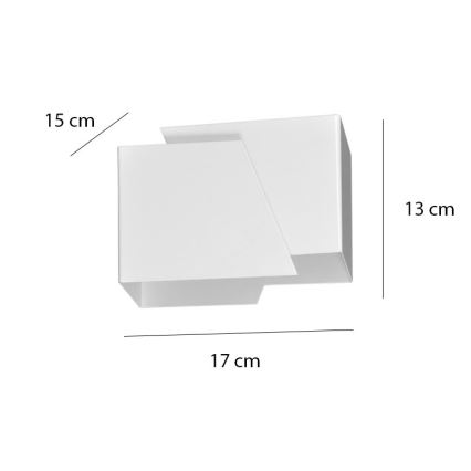 Aplique FROST 1xG9/8W/230V blanco