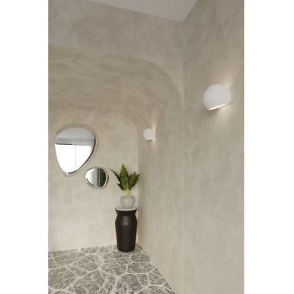 Aplique GLOBE 1xE27/60W/230V blanco