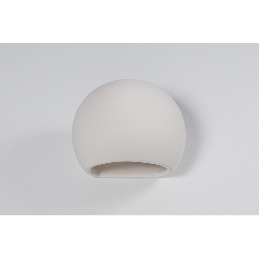 Aplique GLOBE 1xE27/60W/230V blanco