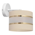 Aplique HELEN 1xE27/15W/230V crema