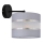Aplique HELEN 1xE27/15W/230V gris/negro